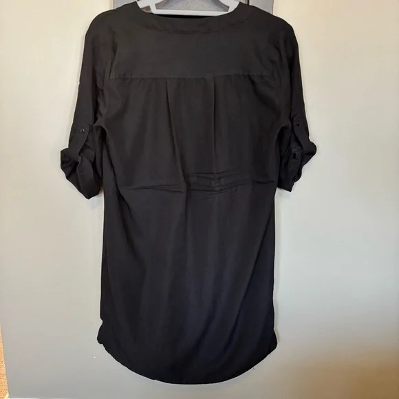 Max Studio Black V-Neck Dress - size M - Picture 4 of 6